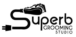 SUPERB GROOMING STUDIO logo