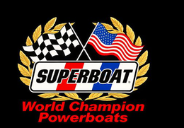 SUPERBOAT WORLD CHAMPION POWERBOATS logo