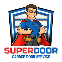 SUPERDOOR GARAGE DOOR SERVICE SD logo
