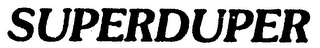 SUPERDUPER logo