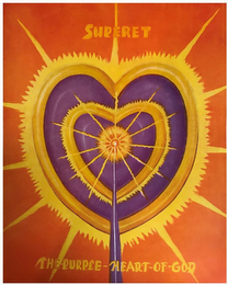 SUPERET THE-PURPLE-HEART-OF-GOD logo