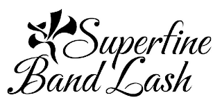 SUPERFINE BAND LASH logo