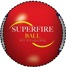 SUPERFIRE BALL FIRE EXTINGUISHING logo