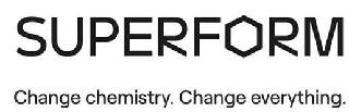 SUPERFORM CHANGE CHEMISTRY. CHANGE EVERYTHING. logo