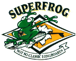 SUPERFROG NOT SO CLASSIC LONGBOARDS logo