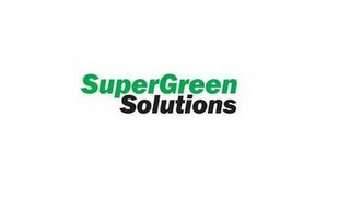 SUPERGREEN SOLUTIONS logo