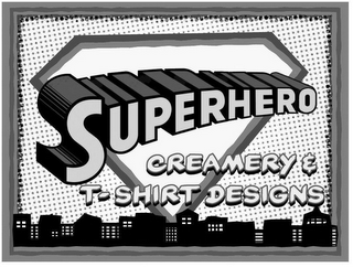 SUPERHERO CREAMERY & T-SHIRT DESIGNS logo