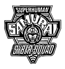 SUPERHUMAN SAMURAI SYBER-SQUAD logo