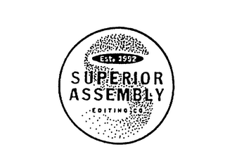 SUPERIOR ASSEMBLY EDITING CO EST. 1992 logo