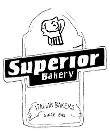 SUPERIOR BAKERY ITALIAN BAKERS SINCE 1948 logo
