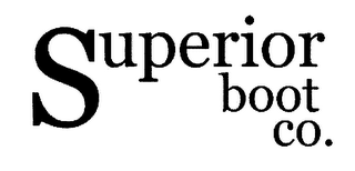 SUPERIOR BOOT CO. logo