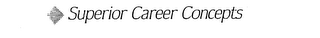 SUPERIOR CAREER CONCEPTS logo