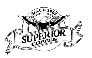 SUPERIOR COFFEE SINCE 1908 logo