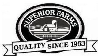 SUPERIOR FARMS QUALITY SINCE 1963 logo