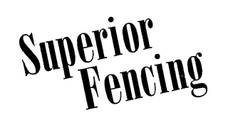 SUPERIOR FENCING logo