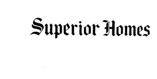 SUPERIOR HOMES logo
