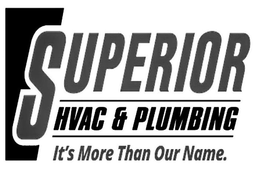 SUPERIOR HVAC & PLUMBING IT'S MORE THAN OUR NAME. logo