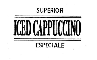 SUPERIOR ICED CAPPUCCINO ESPECIALE logo