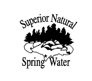 SUPERIOR NATURAL SPRING WATER logo