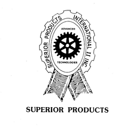 SUPERIOR PRODUCTS INTERNATIONAL II INC.ADVANCED TECHNOLOGIES SUPERIOR PRODUCTS logo