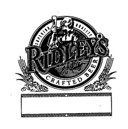 SUPERIOR QUALITY CRAFTED BEER RIDLEY'S logo