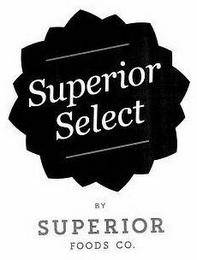 SUPERIOR SELECT BY SUPERIOR FOODS CO. logo