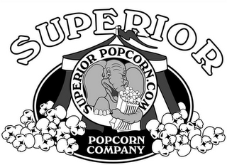 SUPERIOR SUPERIOR POPCORN.COM POPCORN COMPANY logo