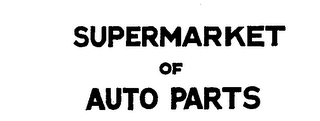 SUPERMARKET OF AUTO PARTS logo