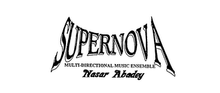 SUPERNOVA MULTI-DIRECTIONAL MUSIC ENSEMBLE NASAR ABADEY logo