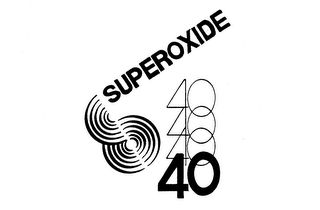 SUPEROXIDE 40 logo