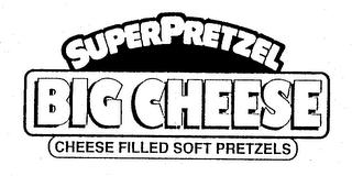 SUPERPRETZEL BIG CHEESE CHEESE FILLED SOFT PRETZELS logo