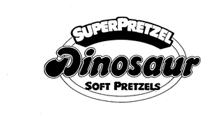 SUPERPRETZEL DINOSAUR SOFT PRETZELS logo