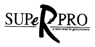 SUPERPRO A NEW TWIST IN GONIOMETERS logo