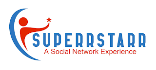 SUPERRSTARR A SOCIAL NETWORK EXPERIENCE logo
