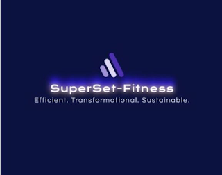 SUPERSET-FITNESS EFFICIENT. TRANSFORMATIONAL. SUSTAINABLE. logo