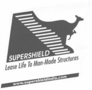 SUPERSHIELD LEASE LIFE TO MAN-MADE STRUCTURES WWW.SUPERSHIELDINDIA.COM logo