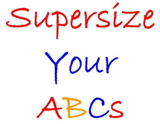 SUPERSIZE YOUR ABCS logo