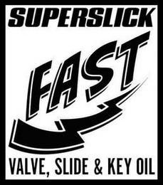 SUPERSLICK FAST VALVE, SLIDE & KEY OIL logo