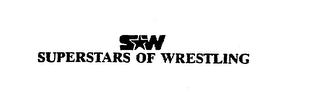 SUPERSTARS OF WRESTLING SW logo