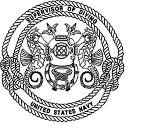 SUPERVISOR OF DIVING UNITED STATES NAVY logo
