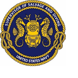 SUPERVISOR OF SALVAGE AND DIVING UNITED STATES NAVY logo
