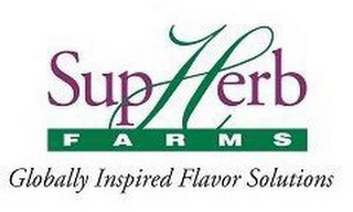SUPHERB FARMS GLOBALLY INSPIRED FLAVOR SOLUTIONS logo