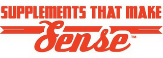 SUPPLEMENTS THAT MAKE SENSE logo