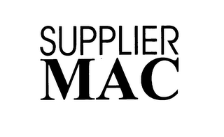 SUPPLIER MAC logo