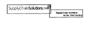 SUPPLY CHAIN SOLUTIONS NET SUPPLY CHAINSOLUTIONS OR THE 21ST CENTURY logo