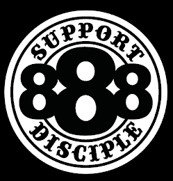 SUPPORT 888 DISCIPLE logo