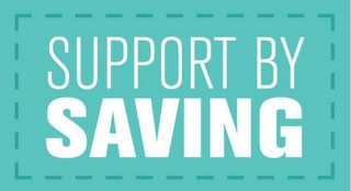 SUPPORT BY SAVING logo