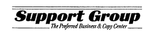 SUPPORT GROUP THE PREFERRED BUSINESS & COPY CENTER logo