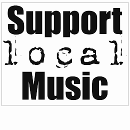 SUPPORT LOCAL MUSIC logo