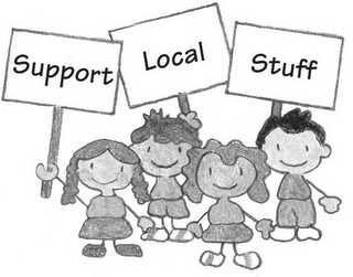 SUPPORT LOCAL STUFF logo